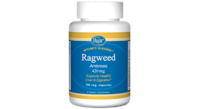 Edgar Cayce's Nature's Blessing Supplement Recommendations Ragweed Capsules