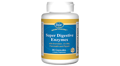 Edgar Cayce's Nature's Blessing Supplement Recommendations Super Digestive Enzymes